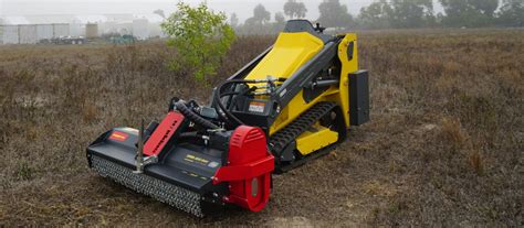 SMWA skid steer: Hydraulic flail mulcher for Compact Loaders